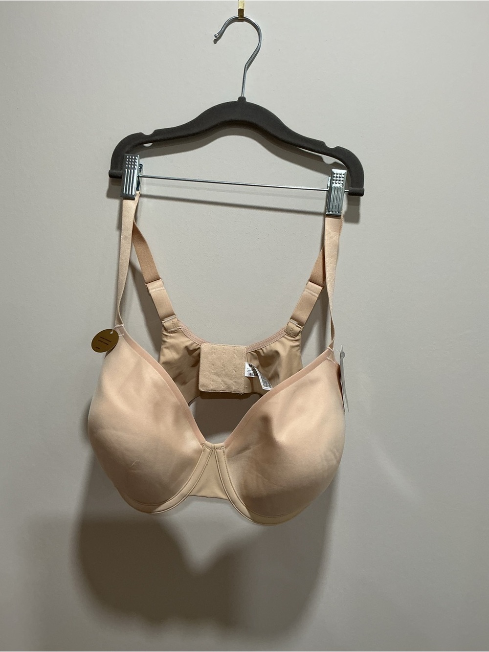 NWT wacoal Nude Seamless Underwire T-Shirt Bra  size 38DD